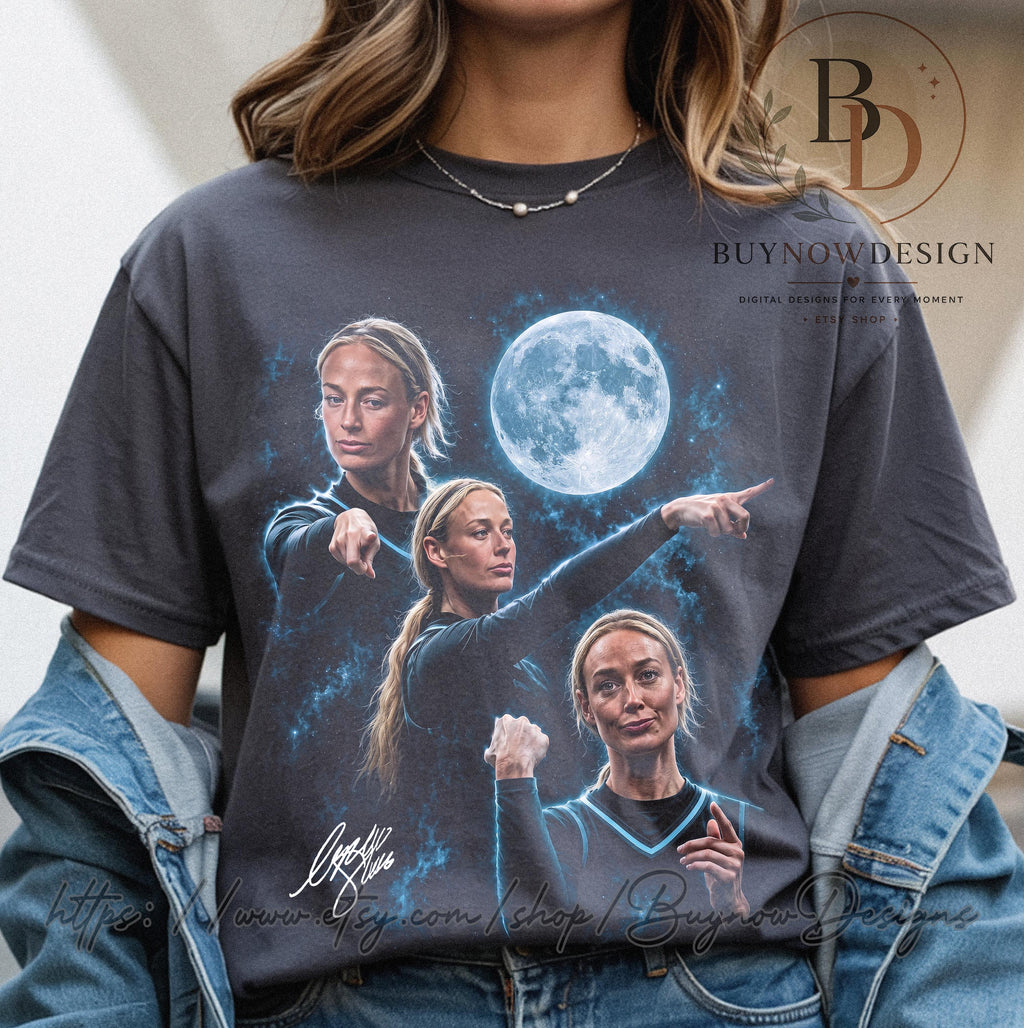 Sophie Cunningham Three Moon Wolf Moon Parody Sports Wnba Fan Sophie Cunningham Pointing Meme Tee Basketball Merch
