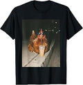 Chicken Drinking Iced Coffee Unisex