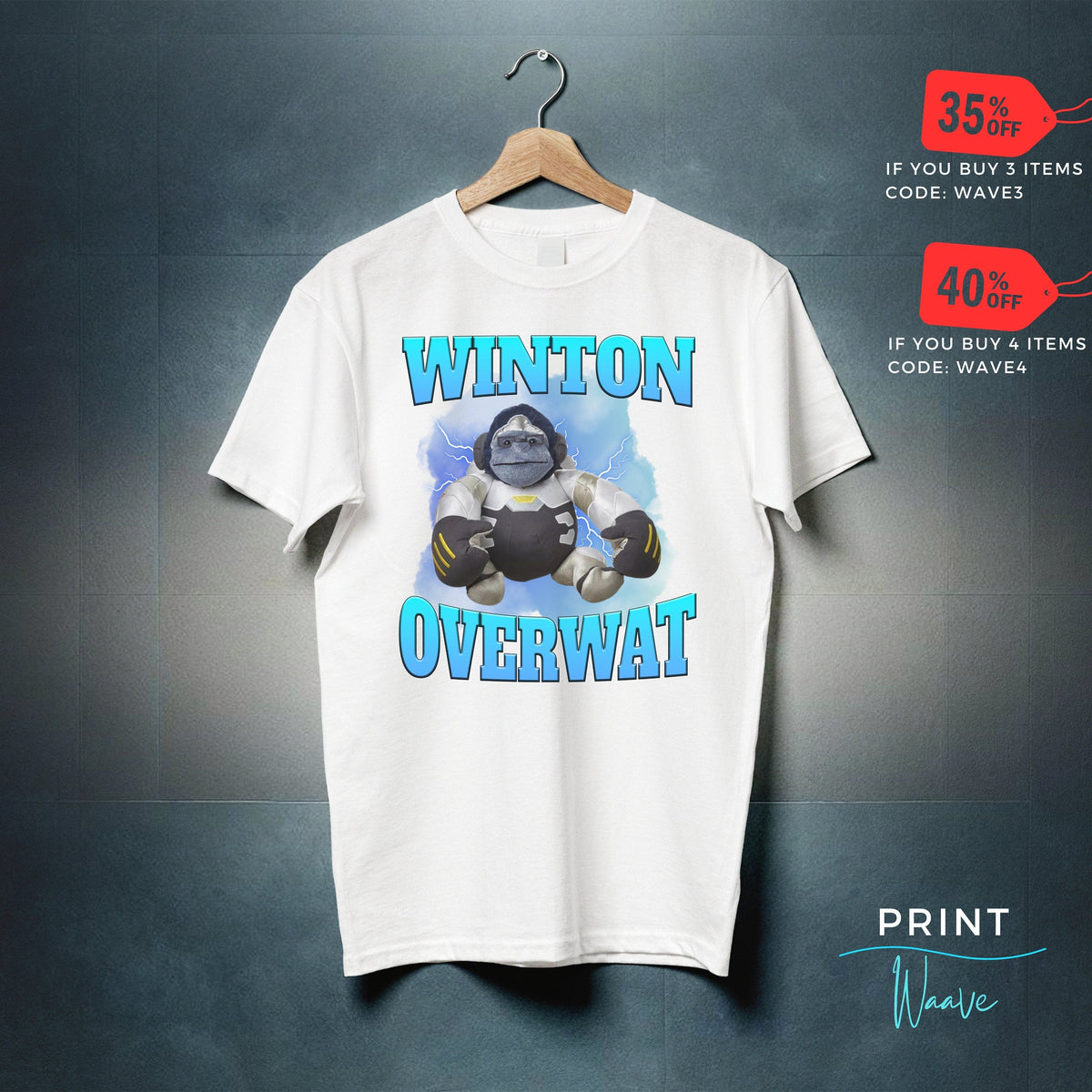 Winton Overwat Meme Gaming Unisex