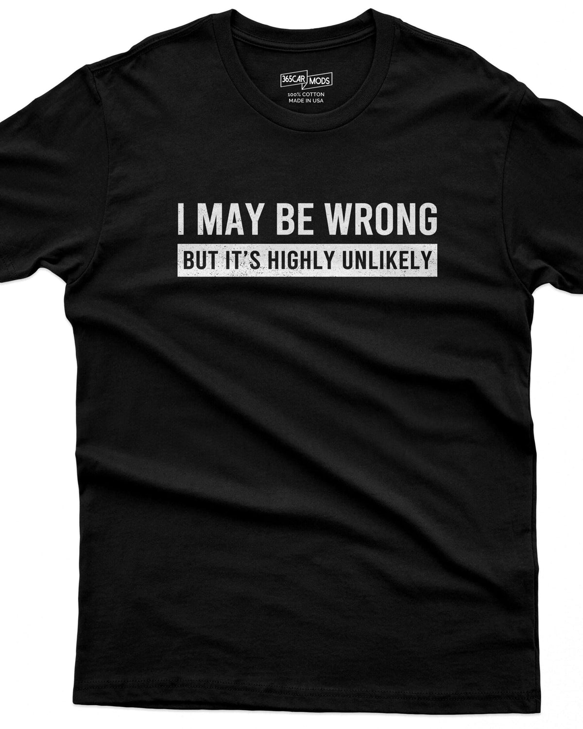 Saying May Wrong It'S Highly Unlikely Unisex