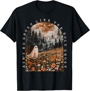 Ain'T Ghost Like Holy Ghost Floral Forest Halloween Unisex