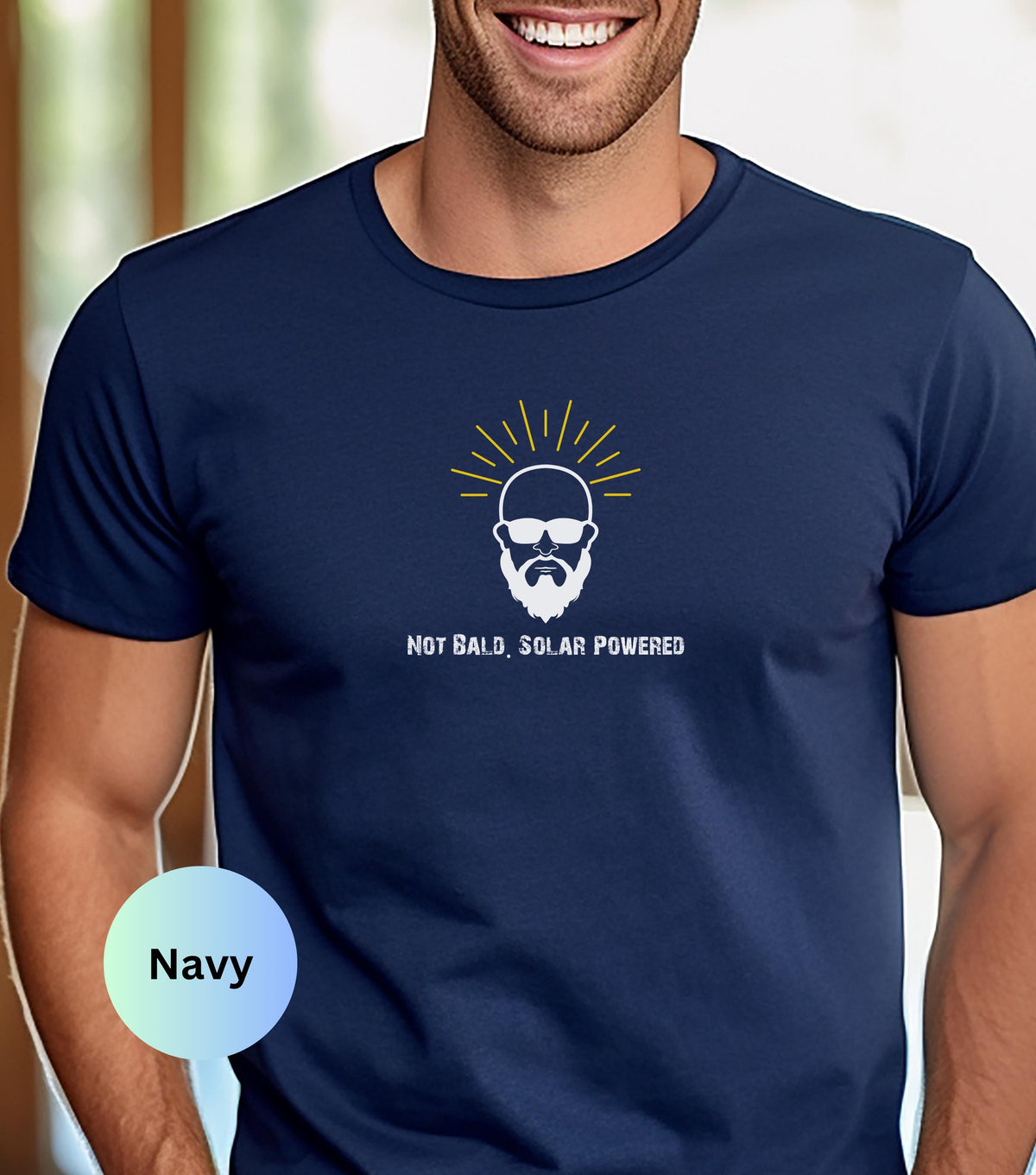 I'M Bald Short Sleeve Tee Bald Man Bald Bald Short Sleeve Tee