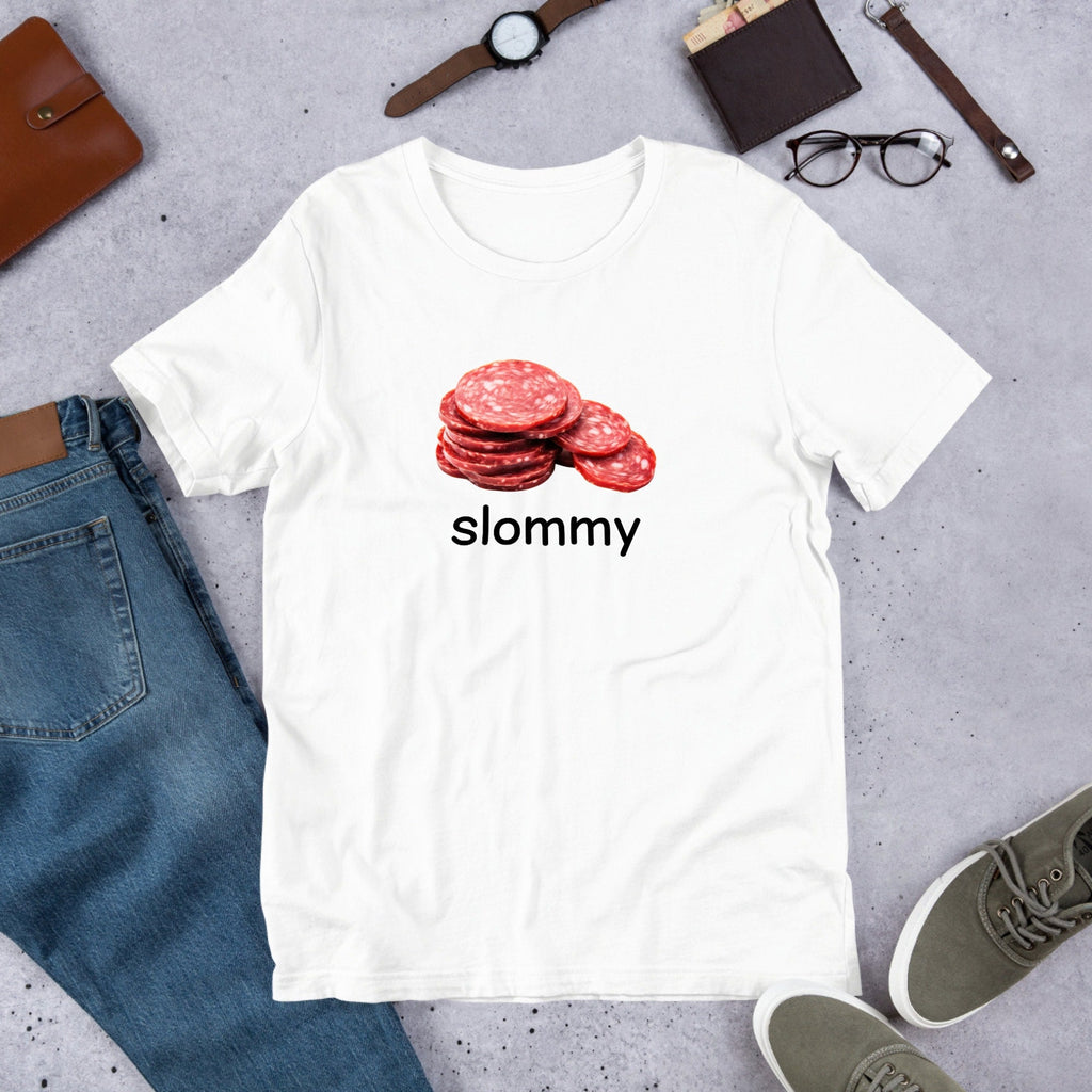 Slommy Salami Meme Ironic Joke Oddly Specific Unhinged Cursed Gag Cringey