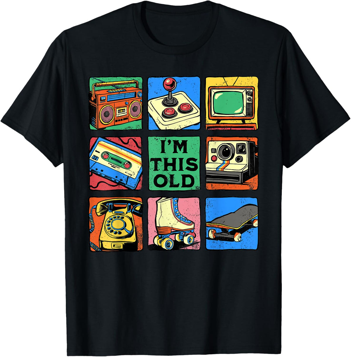 I'M Old Retro Vintage Nostalgia 80s 90s Cassette Tape Unisex