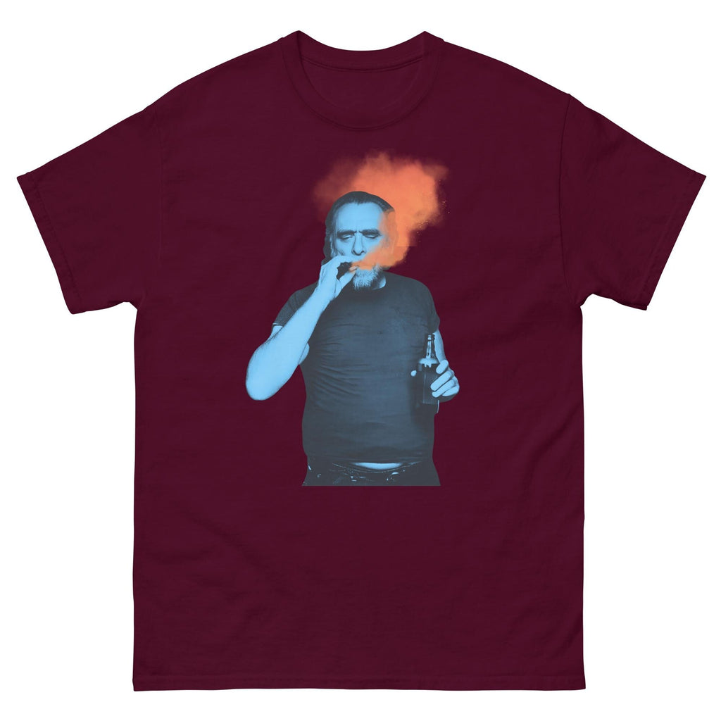 Charles Bukowski Retro Writer Literary Legend Tribute Vintage Poet Grunge Readers