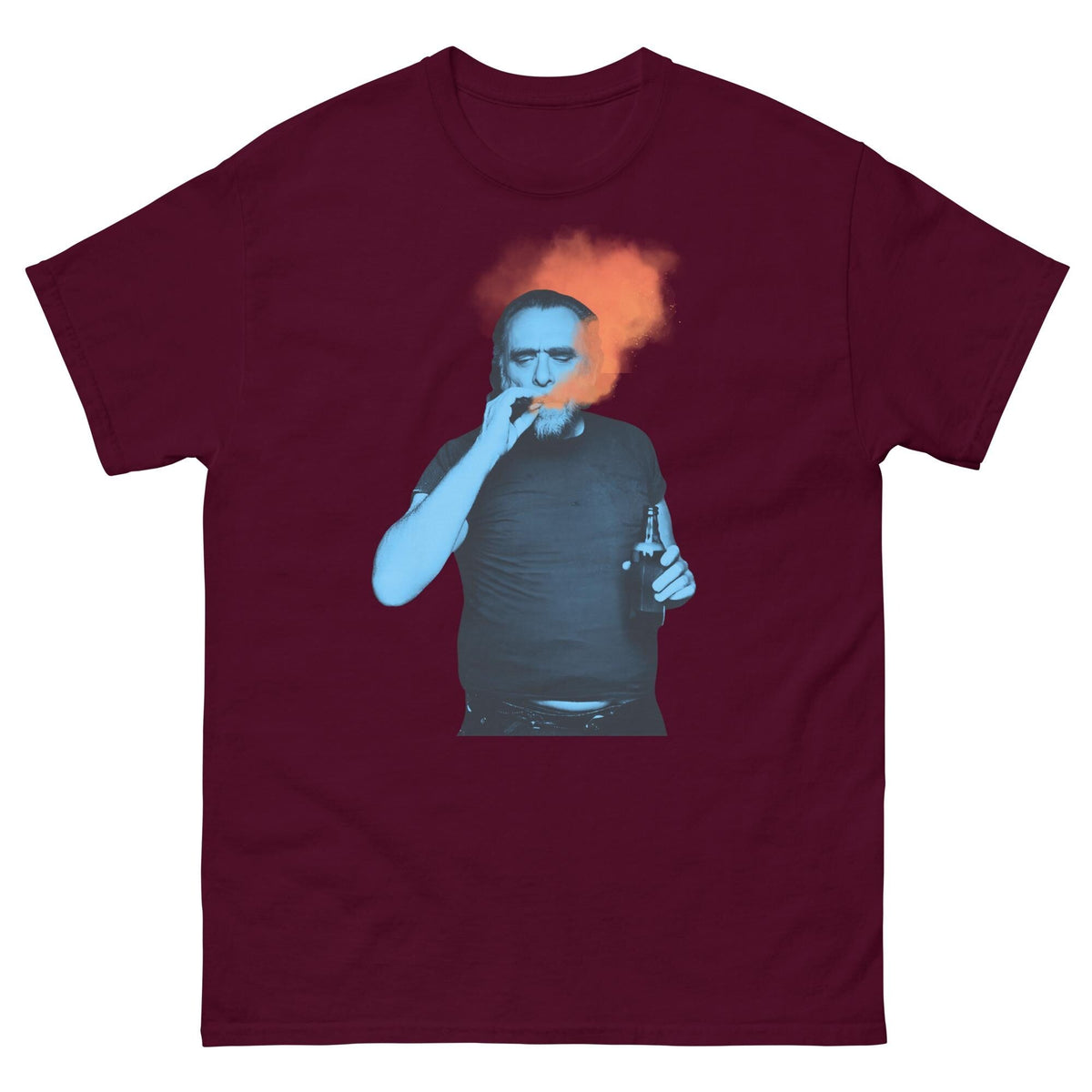 Charles Bukowski Retro Writer Literary Legend Tribute Vintage Poet Grunge Readers