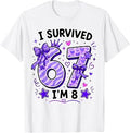 8th Birthday Survived Now Birthday Unisex