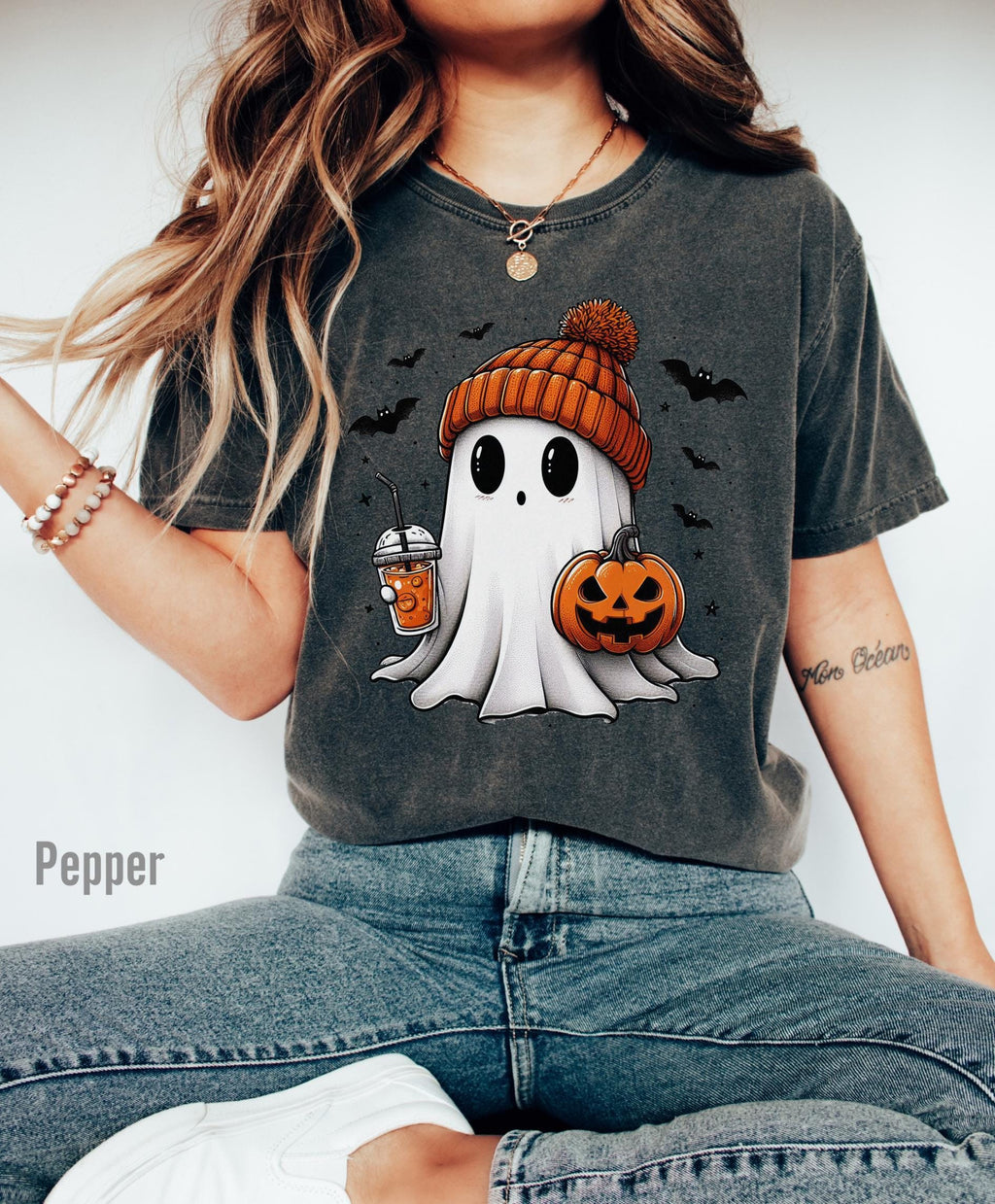 Halloween Ghost Comfort Colors Ghos Halloween Fall Spooky Season Halloween
