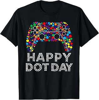 Happy Dot Day Gamer Controller Polka Dot Unisex