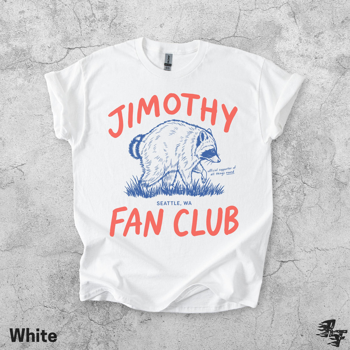 Jimothy Fan Club Raccoon Trash Panda Meme Tee Seattle Animal Lover Gif