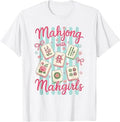 Mahjong Mahgirls Summer Game Night Tile Game Unisex