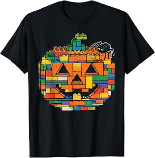 Halloween Pumpkin Blocks Bricks Costume Toddler Unisex