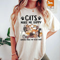 Cat Lover Cats Make Happy Unisex