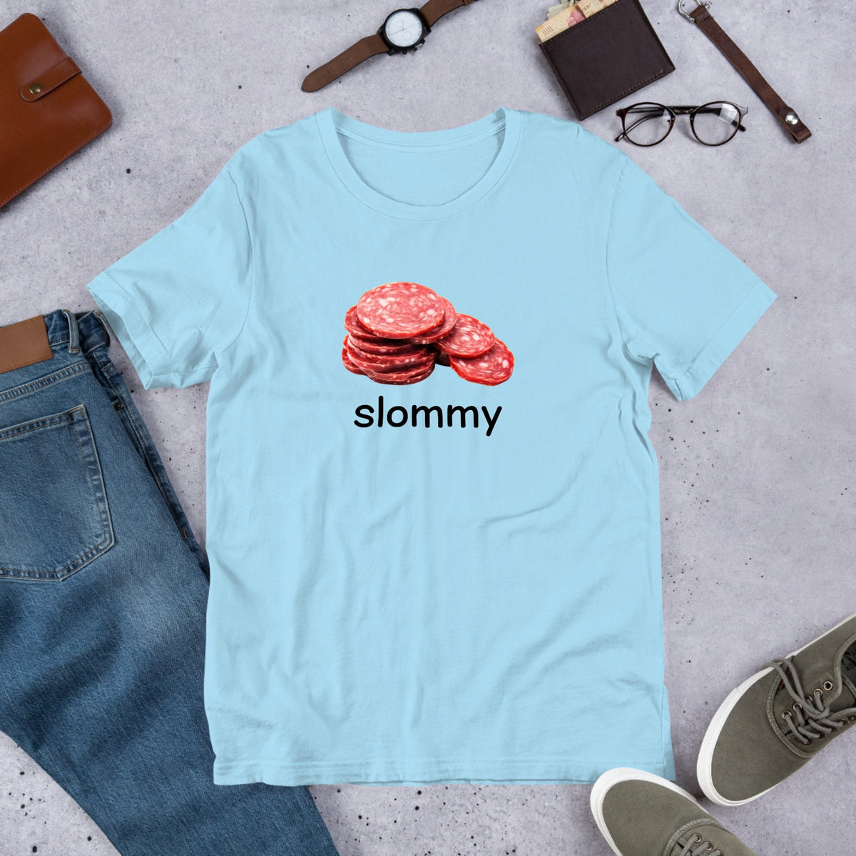 Slommy Salami Meme Ironic Joke Oddly Specific Unhinged Cursed Gag Cringey