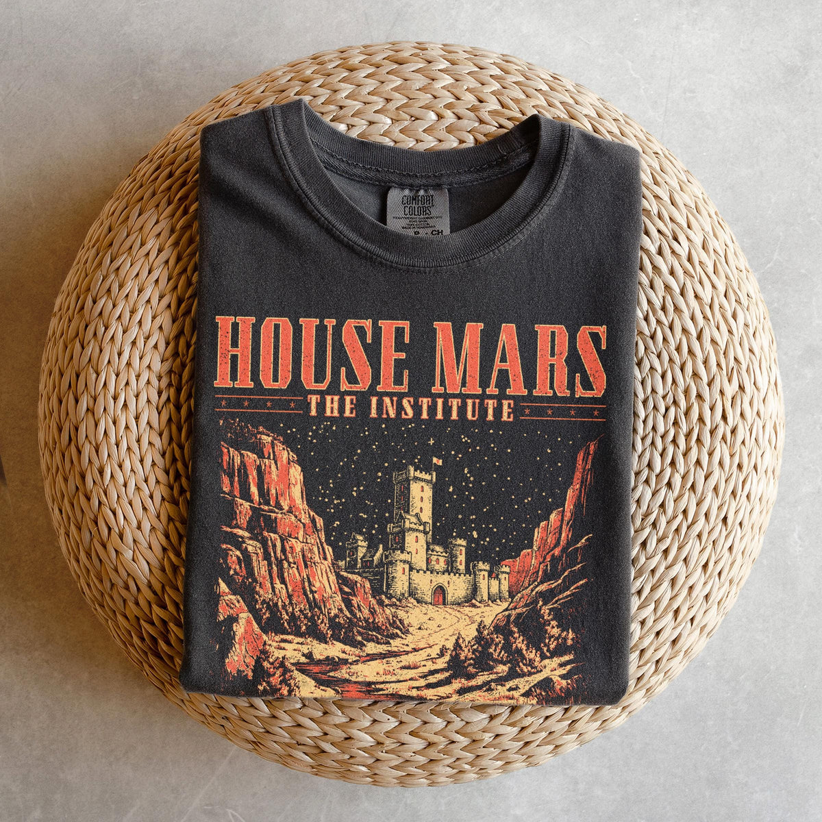 House Mars Red Rising Comfort Colors Bookish Merch Scifi Lover