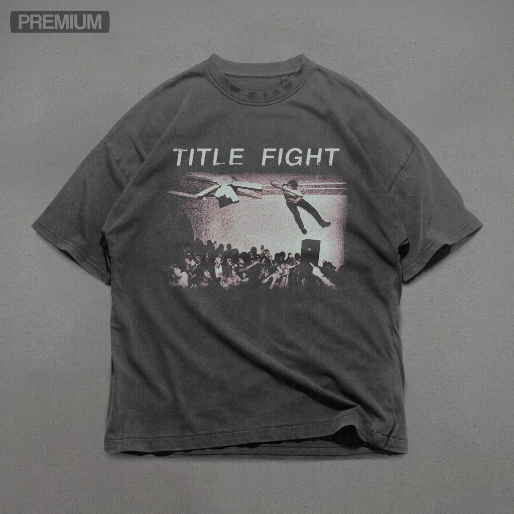 Title Fight Comfort Colors Ceiling Fan Shoegaze Band Tees Gothic Grunge Indie Band Tees
