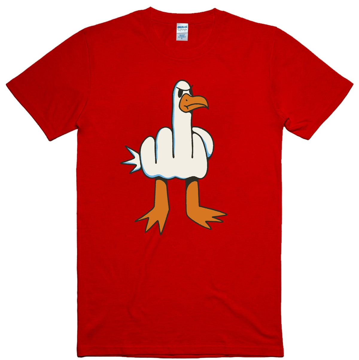 Rude Seagull Regular Fit 100 Tee Unisex