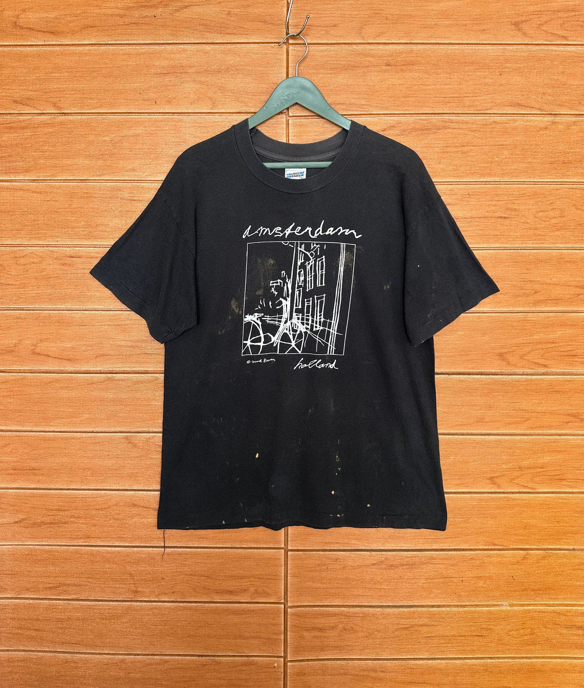 Vintage 90s Amsterdam Art Mark Tavern Size Unisex