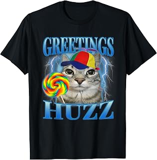 Lollipop Cat Meme Greetings Huzz Silly Cats Humor Unisex