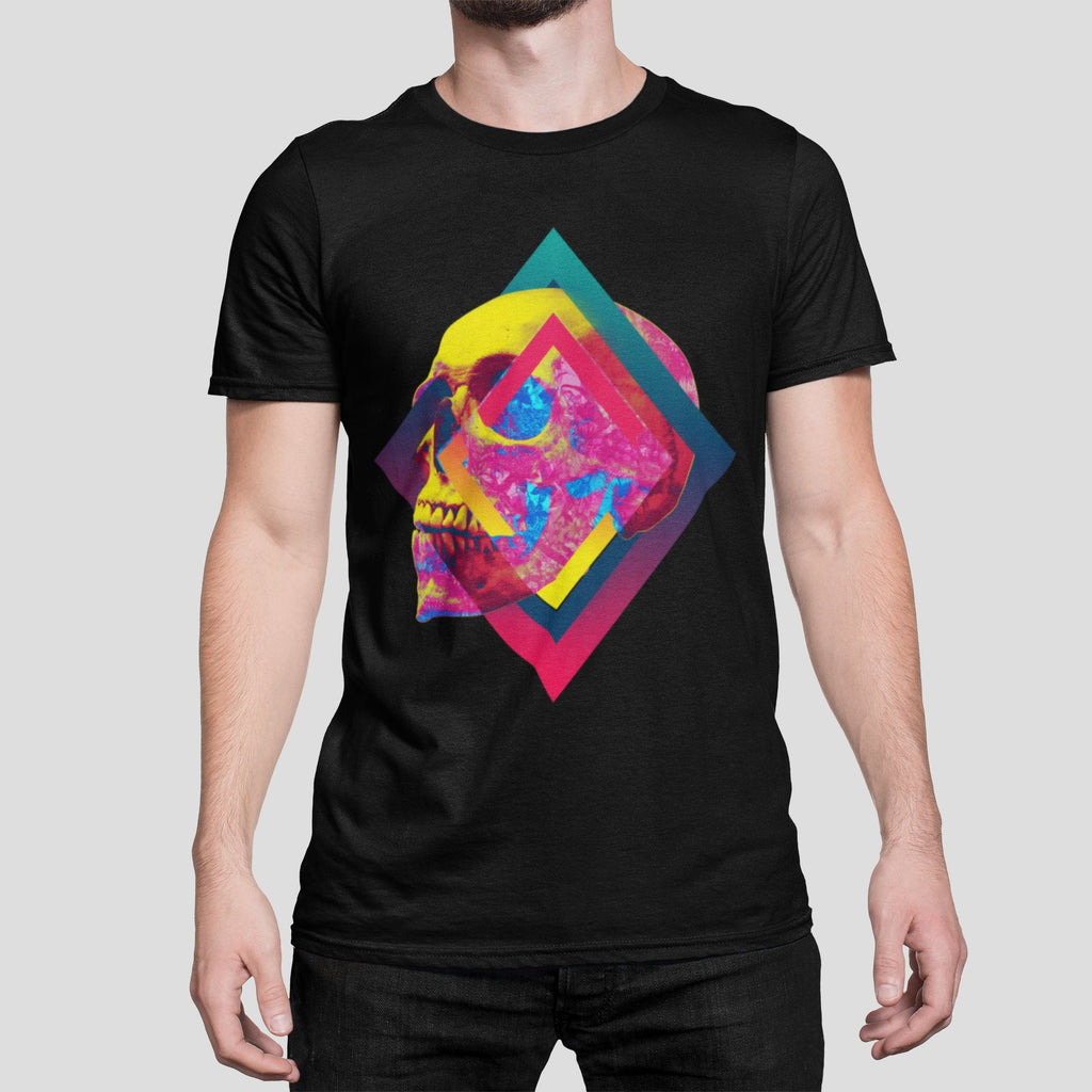 Colorful Abstract Skull Art Unisex