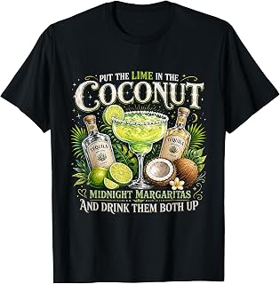 Midnight Margaritas Cocktail Cinco De Mayo Unisex