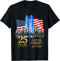25th Never Forget September 11 2001 Memorial Day Usa Flag