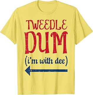 Tweedle Dum Im Dee Halloween Matching Costume Unisex