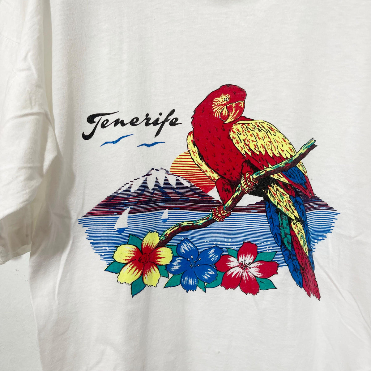 Vintage 90s Tenerife Parrot Size Unisex