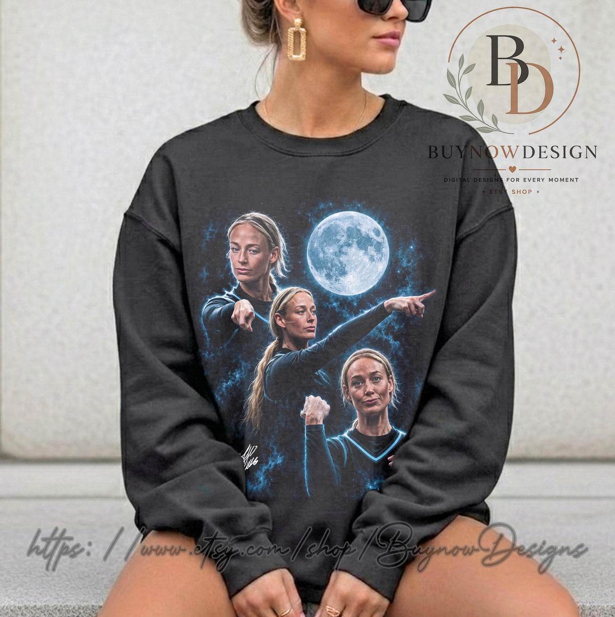 Sophie Cunningham Three Moon Wolf Moon Parody Sports Wnba Fan Sophie Cunningham Pointing Meme Tee Basketball Merch