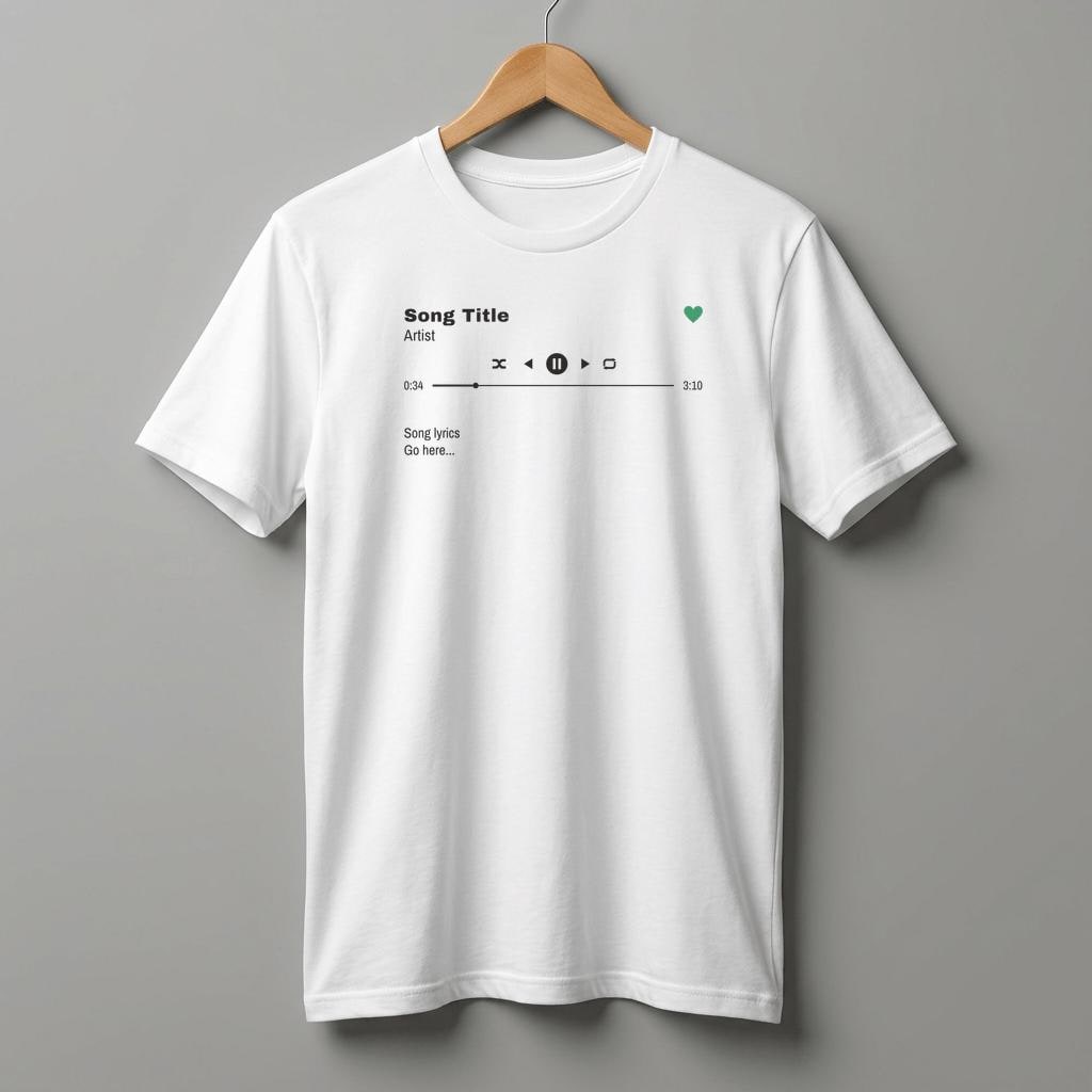 Personalized Song Custom Artist Lyrics Favourite Song Music Player