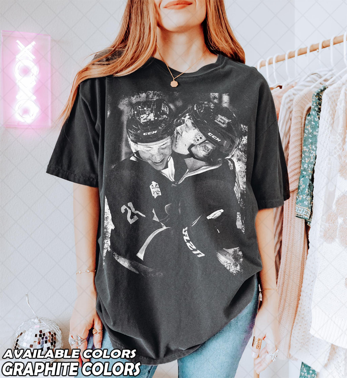 Limited Comfort Colors Hollander Roz Queer Hockey Bootleg Fan Tee Man