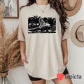 Girl Riding Alligator Alligator Crocodile Alligator Unisex