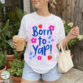 Born Yap Spring Mama Girly Striped Humor Unisex