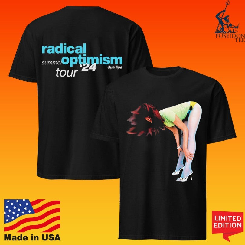 Dua Lipa Radical Optimism Black Summer ’24 Tour Unisex