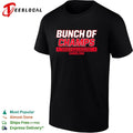 Bunch of champs roster numbers Carolina Hurricanes hockey graphic shirt Unisex