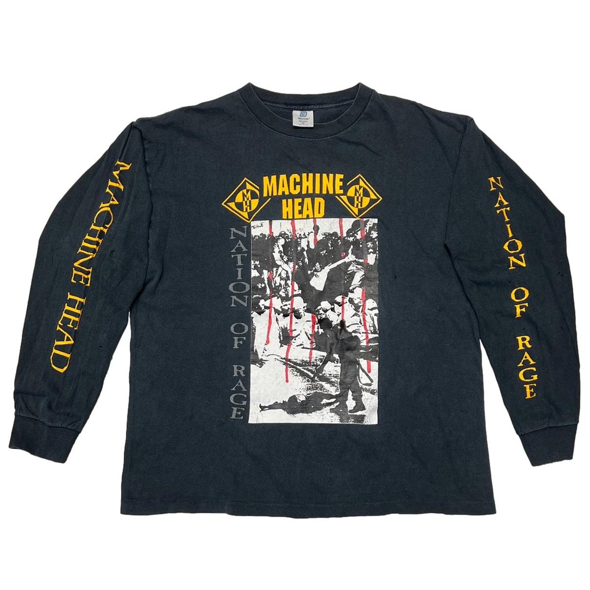 MACHINE HEAD 1993 NATION OF RAGE LS XL 6985