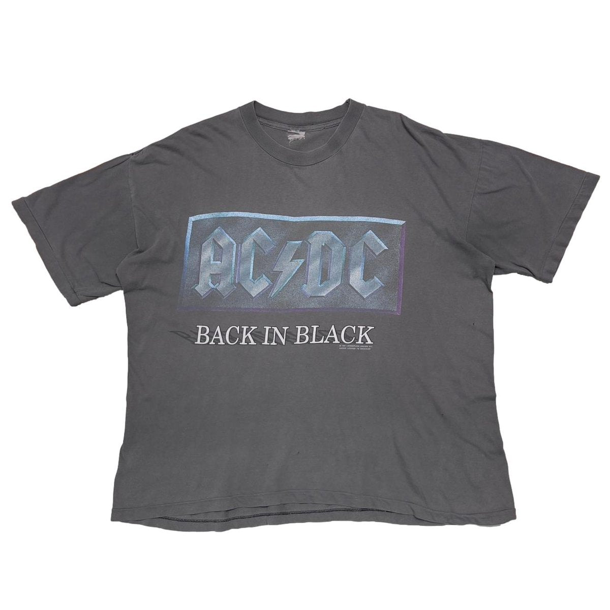 AC/DC 1991 BACK IN BLACK EURO FITS XL 2278