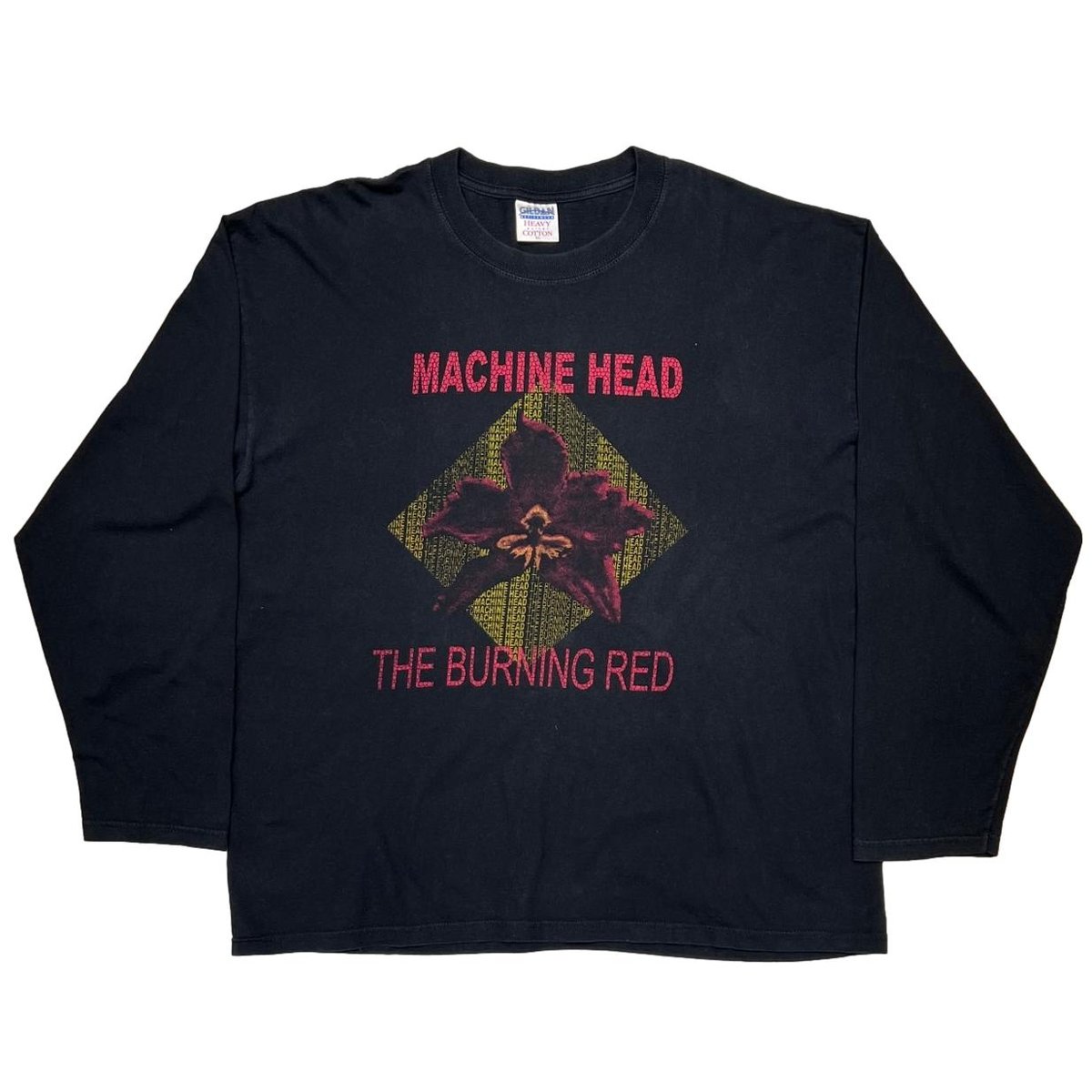 MACHINE HEAD 1999 THE BURNING RED LS GILDAN XL 6980