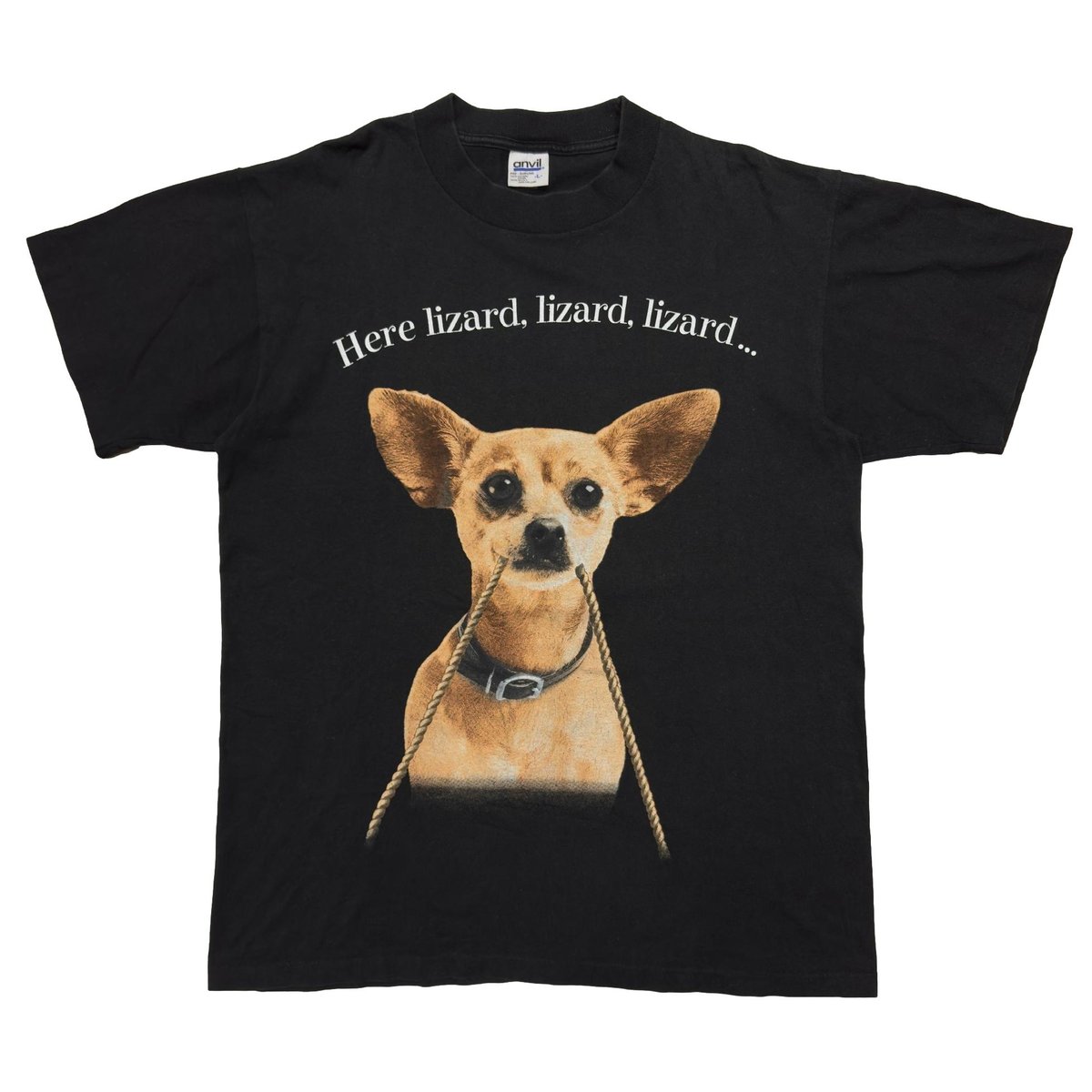 TACO BELL 1998 HERE LIZARD BLACK ANVIL LARGE 3578