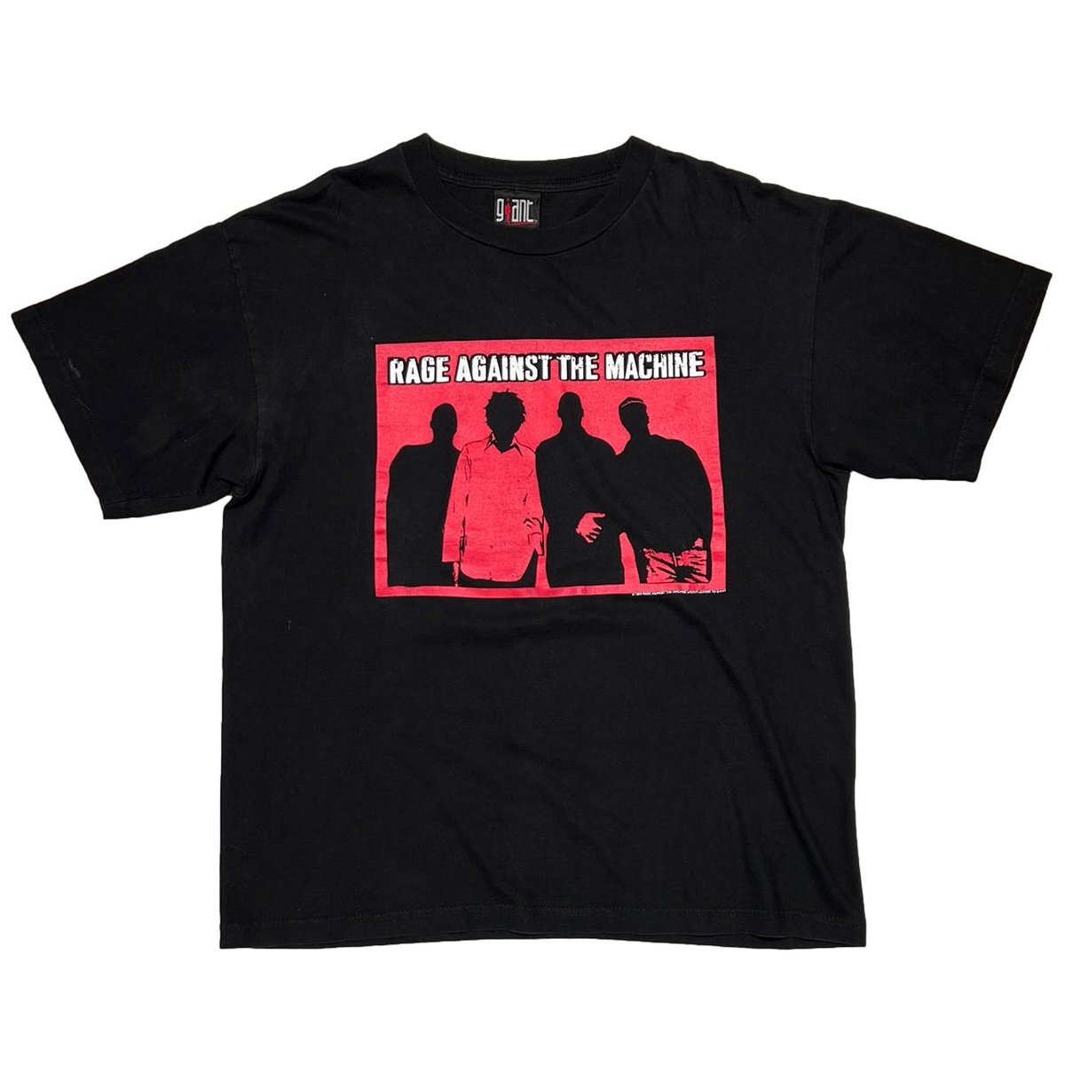 RAGE AGAINST THE MACHINE FRONT MEMBER BOX LOGO GIANT LARGE 7210