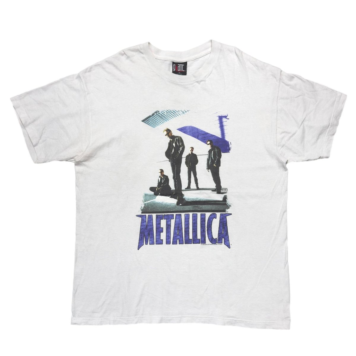 METALLICA 1998 MEMBER WHITE GIANT XL 5322