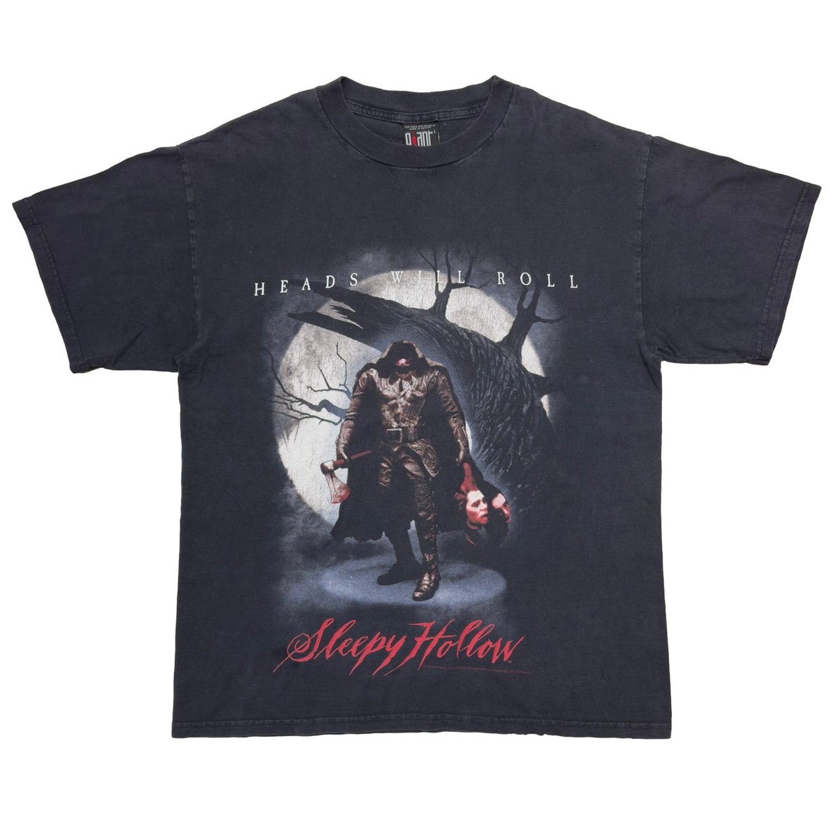 SLEEPY HOLLOW HEADS WILL ROLL MOVIE PROMO GIANT BY TULTEX LARGE 5181
