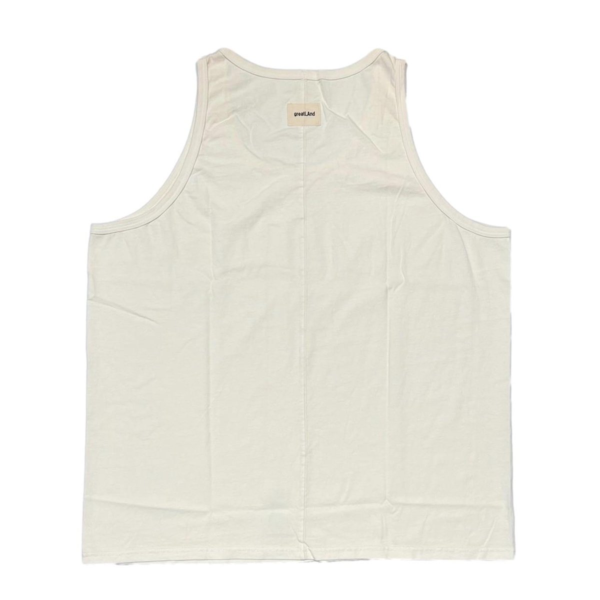 greatLAnd ORIGINAL NOMAN TANK TOP PIGMENT DYE CREAM