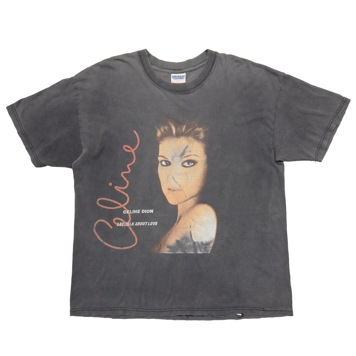 CELINE DION LET' S TALK ABOUT LOVE GILDAN XL 7489