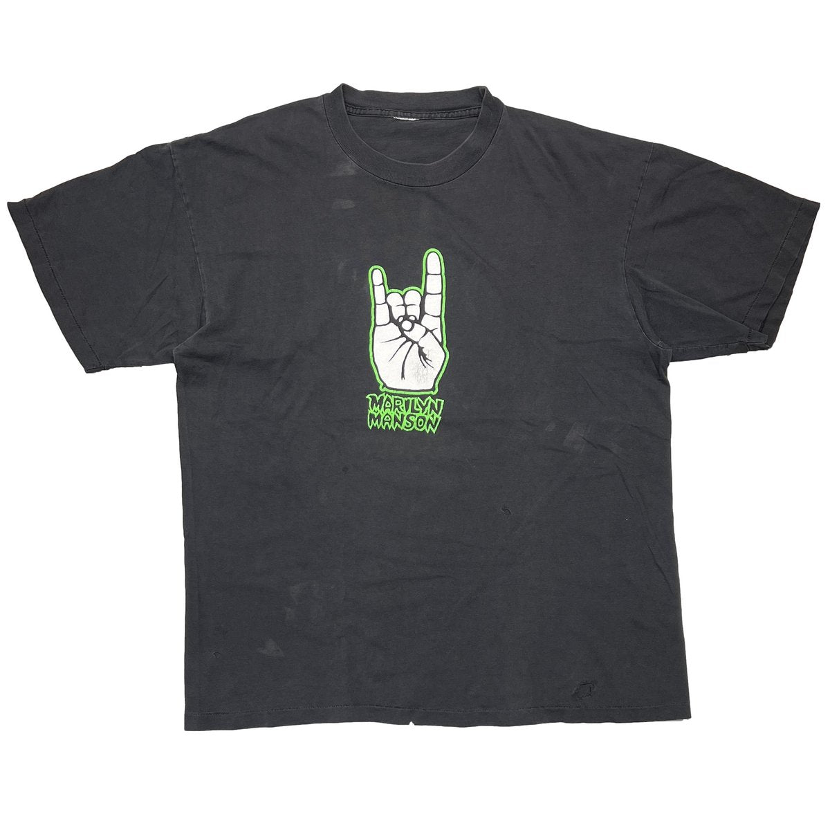 MARILYN MANSON HAND SIGN WE HATE LOVE WE LOVE HATE FITS XL 0496