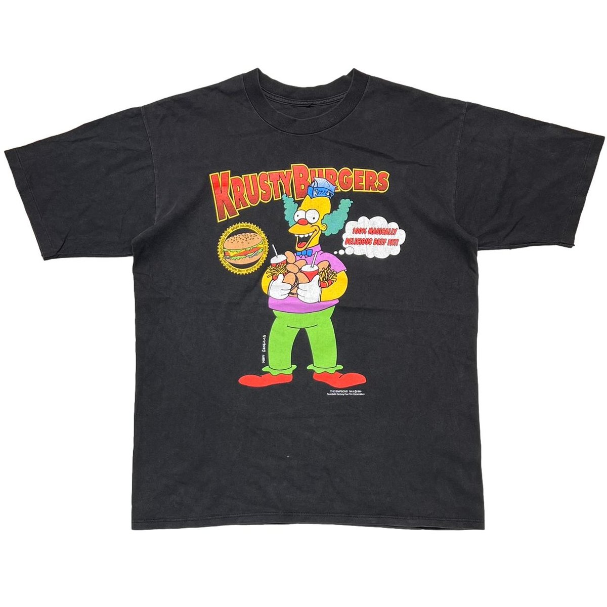 THE SIMPSONS KRUSTY BURGERS FITS XL 3767