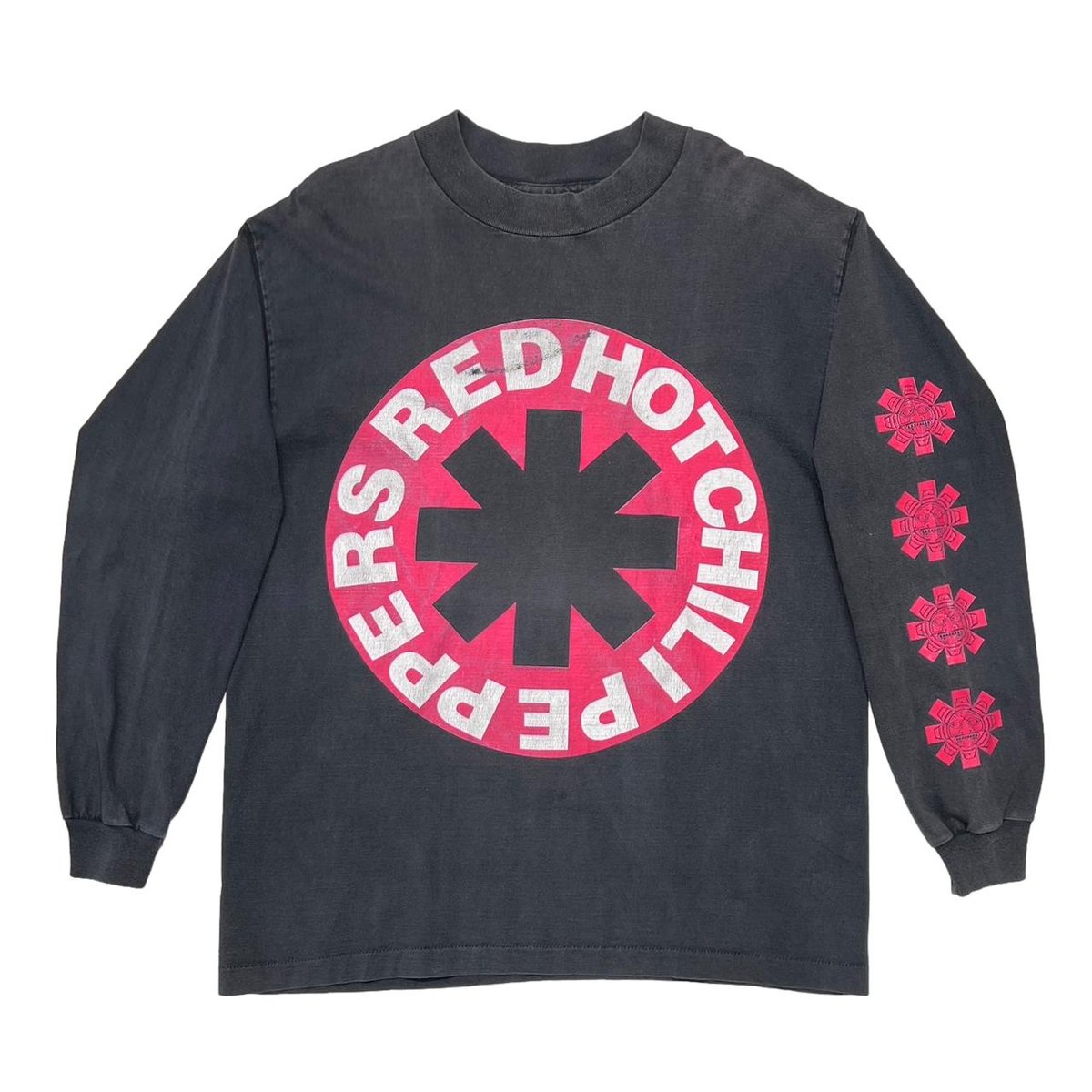 RED HOT CHILI PEPPERS 1990 CIRCLE LOGO LS FITS LARGE 7788
