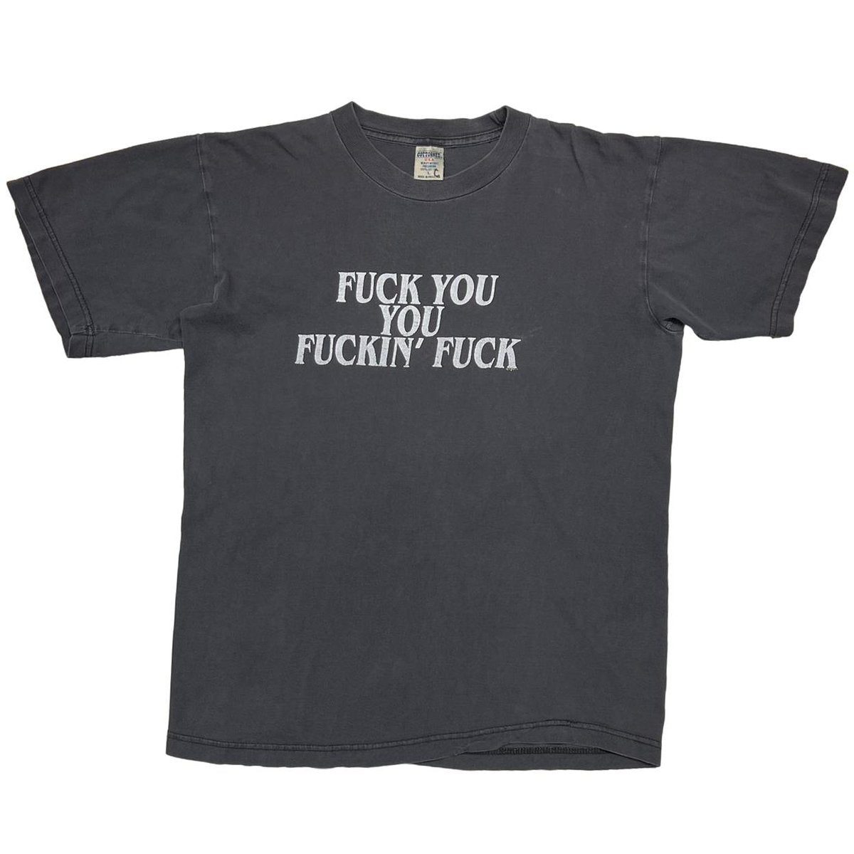 OLD&VINTAGE FUCK YOU YOU FUCKIN' FUCK TEXT LARGE 2914