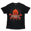 METALLICA PUSHEAD YING YANG REBEL SKULL FITS M-L 4283