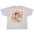 BETTY BOOP 1995 ANGEL DOUBLE SIDE ASH GREY FITS XL-XXL 1354